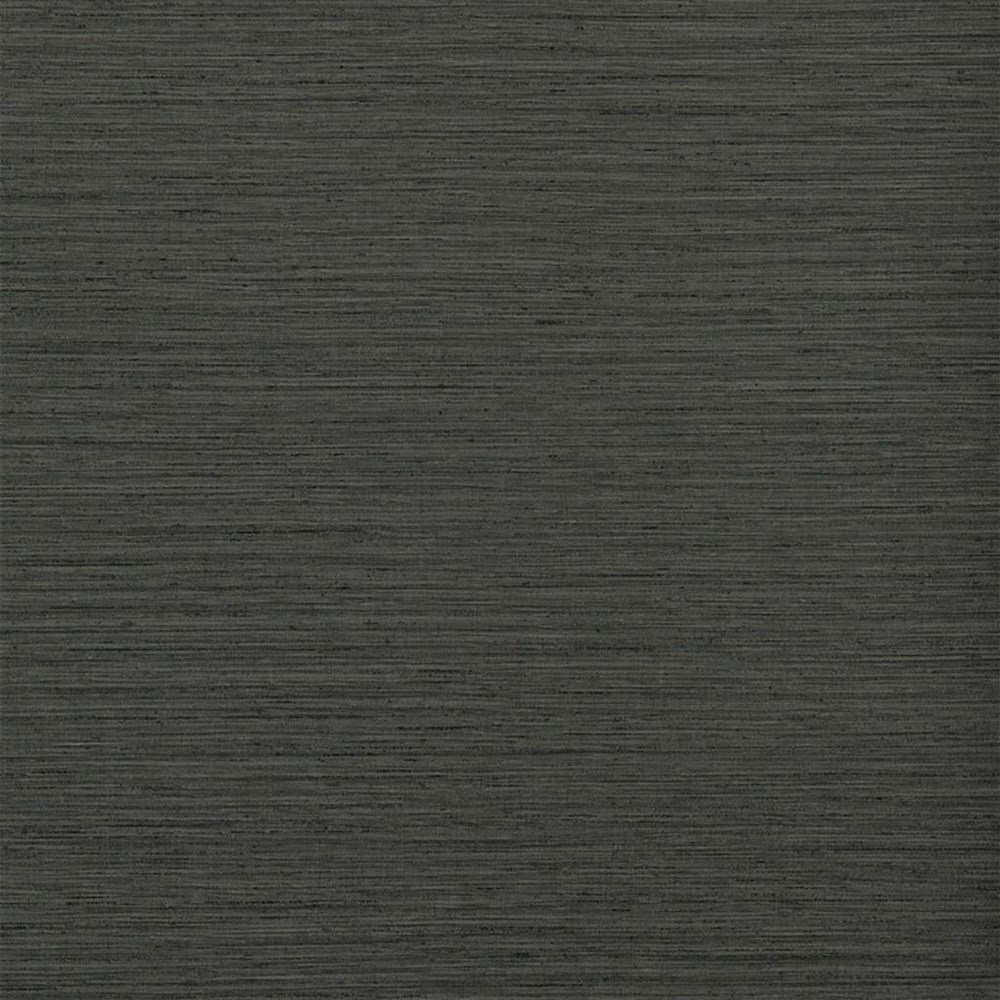 Brera Grasscloth Textured Wallpaper PDG1120 by Designers Guild in Graphite Brown